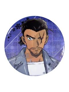 大和敢助-谷谷逛谷独眼的残像马口铁徽章第二弹