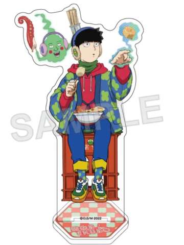 影山茂夫＆小酒窝(亚克力立牌)-maru小吃街关东煮抽赏