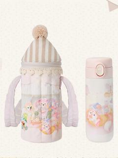 上迪小小伙伴系列斜挎带杯套保温杯