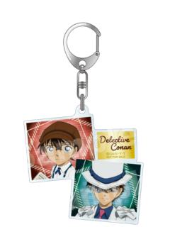 江户川柯南&怪盗基德(抱盒特典)-AGF复古摩登系列挂件