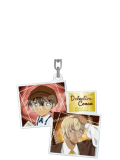 江户川柯南&安室透(抱盒特典)-AGF复古摩登系列挂件