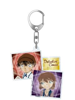 江户川柯南&灰原哀(抱盒特典)-AGF复古摩登系列挂件