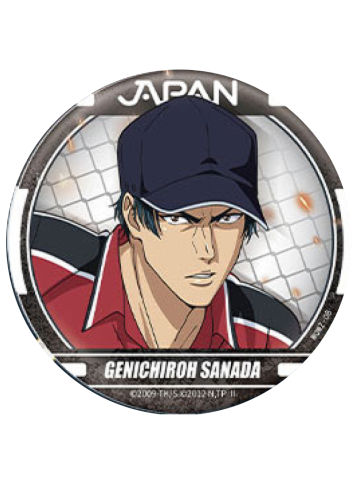 真田弦一郎(单人款)-卡游穹冕之约系列马口铁徽章