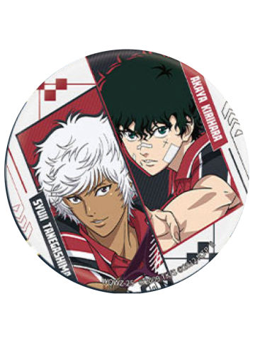 种岛修二&切原赤也(双人款)-卡游穹冕之约系列马口铁徽章