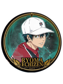 越前龙马(小隐藏)-卡游穹冕之约系列马口铁徽章