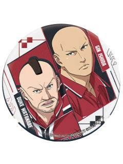 Duke·渡边&石田银(双人款)-卡游穹冕之约系列马口铁徽章