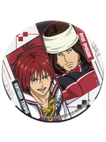 远山金太郎&大曲龙次(双人款)-卡游穹冕之约系列马口铁徽章