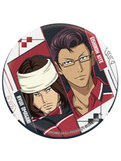 大曲龙次&木手永四郎(双人款)-卡游穹冕之约系列马口铁徽章