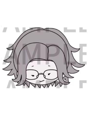 苍月卫人-AniplexQ版毛绒大头徽章第二弹