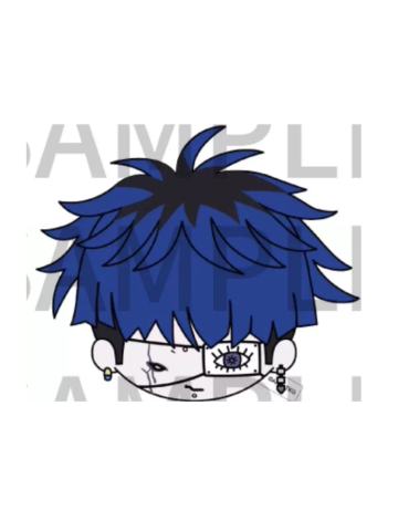 面影歪-AniplexQ版毛绒大头徽章第二弹