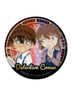 江户川柯南&灰原哀(抱盒特典)-AGF复古摩登系列闪吧唧