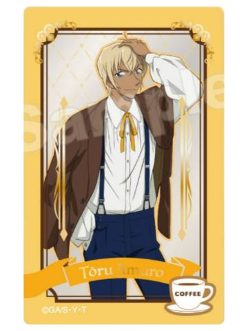 安室透B-AGF复古摩登系列亚克力透卡