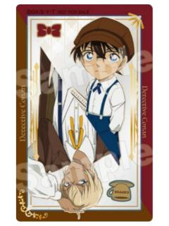 江户川柯南&安室透(抱盒特典)-AGF复古摩登系列亚克力透卡
