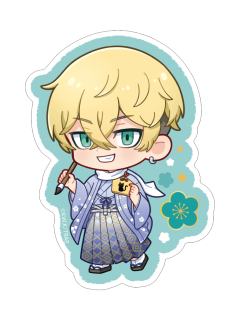 松野千冬-京mafu和服ver.Q版贴纸