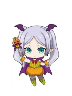 芙莉莲a-ORBcafe万圣节立板