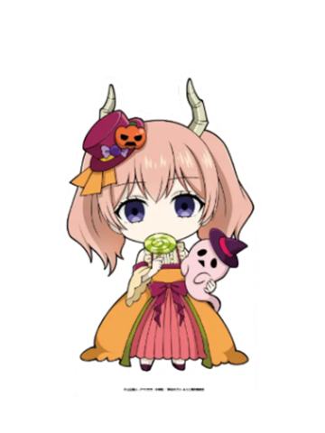 莉涅-ORBcafe万圣节立板