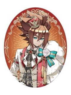 安迷修-九周年限定童话系列等比角色椭圆徽章