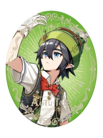 卡米尔-九周年限定童话系列等比角色椭圆徽章