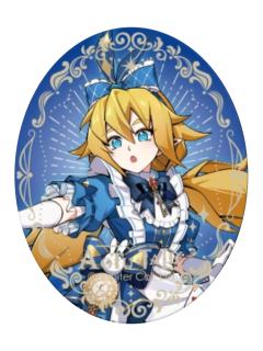 秋-九周年限定童话系列等比角色椭圆徽章