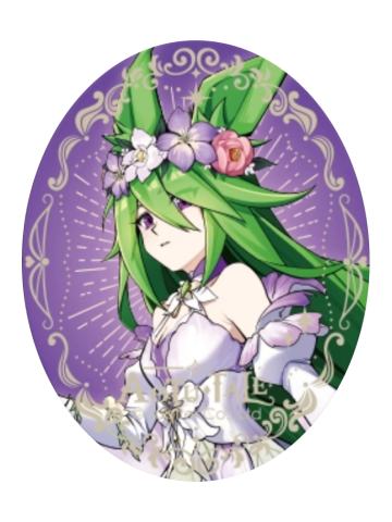 蒙特祖玛-九周年限定童话系列等比角色椭圆徽章