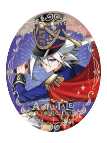 格瑞-九周年限定童话系列等比角色椭圆徽章