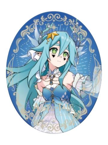安莉洁-九周年限定童话系列等比角色椭圆徽章