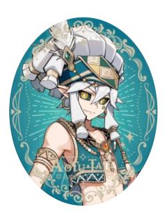 帕洛斯-九周年限定童话系列等比角色椭圆徽章