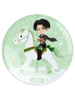 利威尔·阿克曼-骑马ver.Q版吧唧