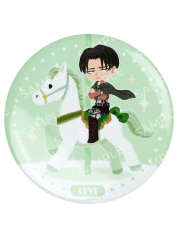 利威尔·阿克曼-骑马ver.Q版吧唧