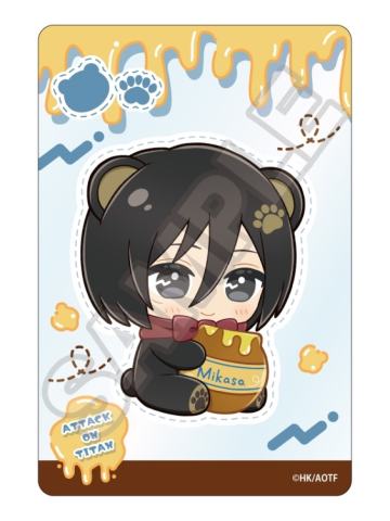 三笠·阿克曼-饿肚子小熊透卡