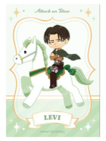 利威尔·阿克曼(Q版)-骑马ver.特典相卡