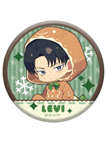 利威尔·阿克曼-3 o'clock姜饼人Q版吧唧第二弹