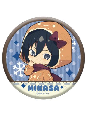 三笠·阿克曼-3 o'clock姜饼人Q版吧唧第二弹