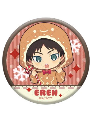 艾伦·耶格尔-3 o'clock姜饼人Q版吧唧第二弹