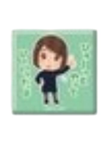 家入硝子1-插画小人联动方形吧唧