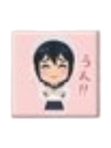 天内理子-插画小人联动方形吧唧