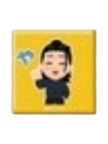 夏油杰4-插画小人联动方形吧唧