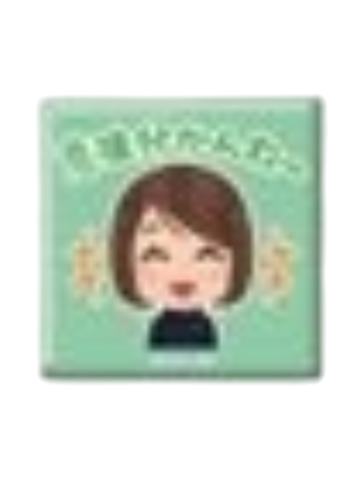 家入硝子2-插画小人联动方形吧唧