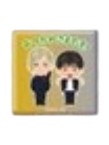 七海建人&灰原雄-插画小人联动方形吧唧