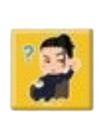 夏油杰1-插画小人联动方形吧唧