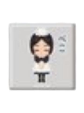 黑井美里-插画小人联动方形吧唧