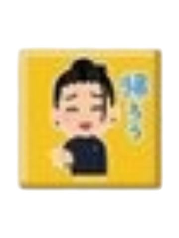 夏油杰2-插画小人联动方形吧唧