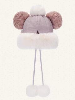 雪莉玫-上迪小小伙伴系列毛球帽