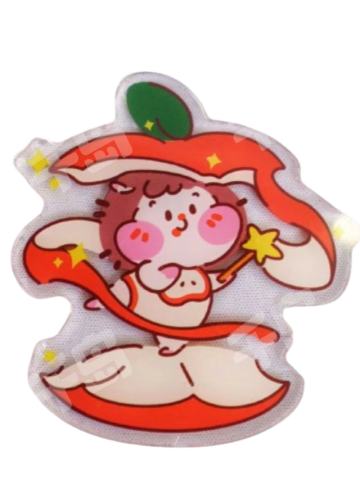 旋转苹果冰箱贴