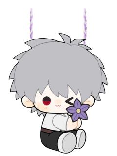 渚薰-永生花境系列坐姿玩偶手机背夹