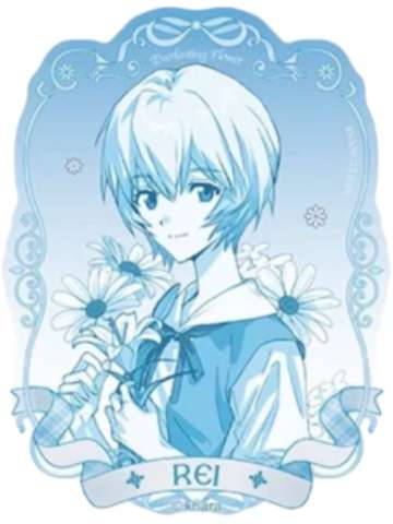 绫波丽2-永生花境系列亚克力冰箱贴