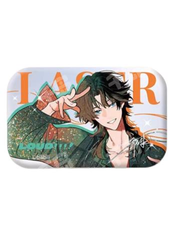 乔殊-LOUD！方形马口铁盲盒徽章