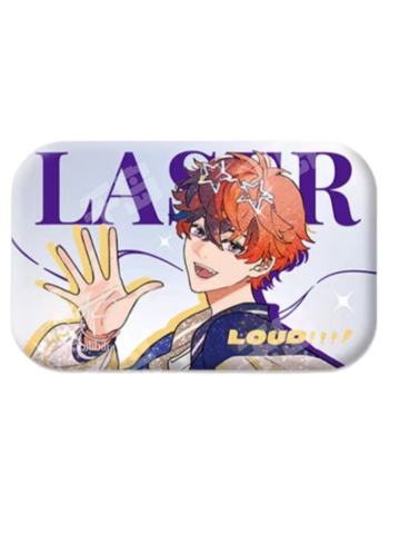 夏予扬-LOUD！方形马口铁盲盒徽章