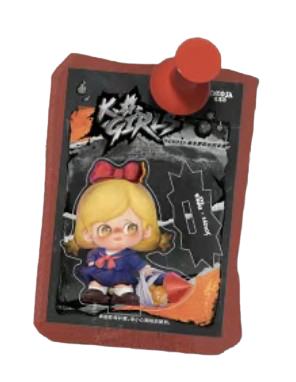 学妹一点燃桌面立牌