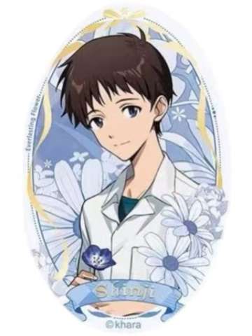 碇真嗣2-永生花境系列椭圆徽章